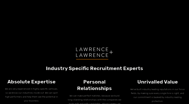 lawrencerecruitment.com
