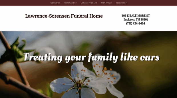 lawrencesorensenfuneralhome.com