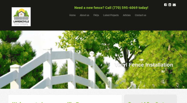 lawrencevillefence.com