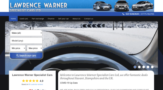 lawrencewarnerspecialistcars.co.uk