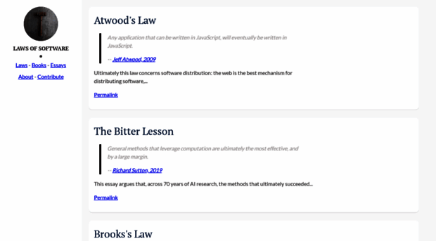 laws-of-software.com