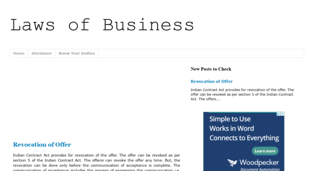 lawsofbusiness.com