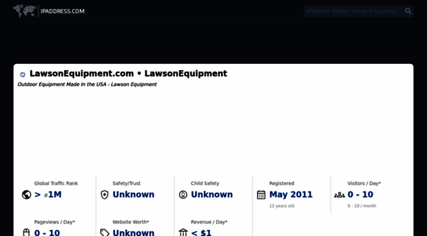 lawsonequipment.com.ipaddress.com