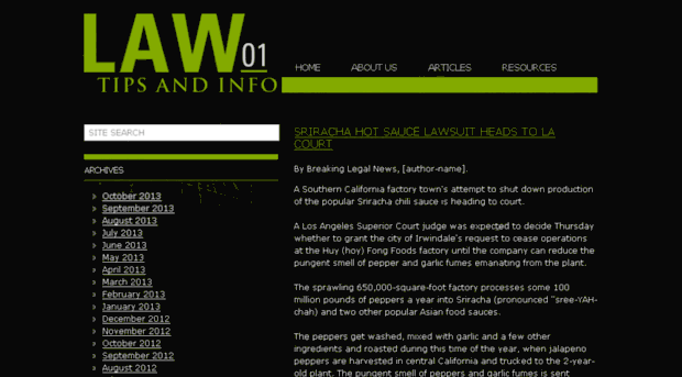 lawtipsandinfo.com