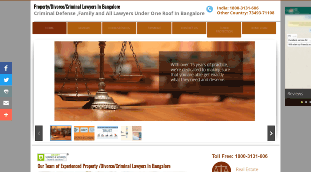 lawyerinbangalore.in