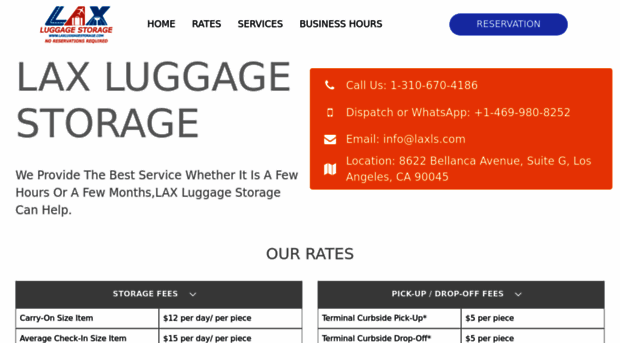 laxluggagestorage.com