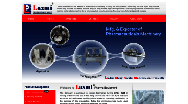 laxmipharmaequipments.com