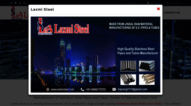 laxmisteel.net