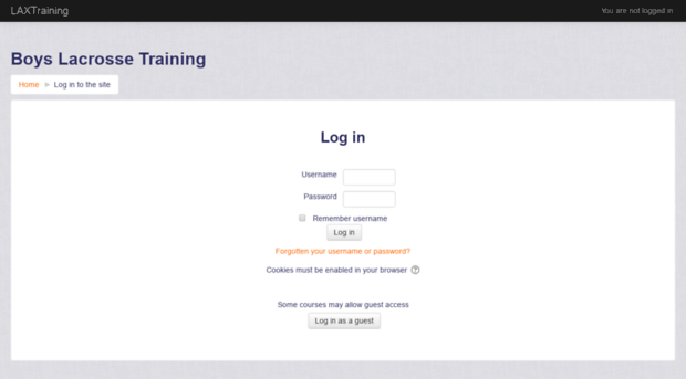 laxtraining.activemoodle.com