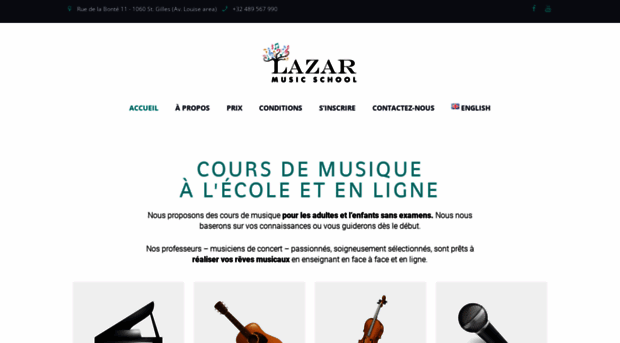 lazarmusicschool.com