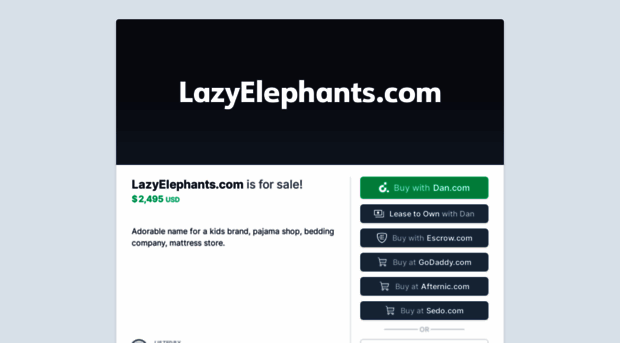 lazyelephants.com