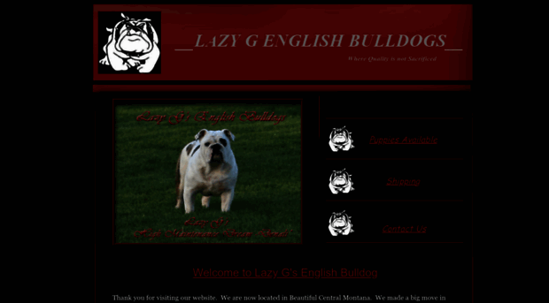 lazygenglishbulldogs.com