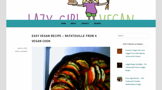 lazygirlvegan.com