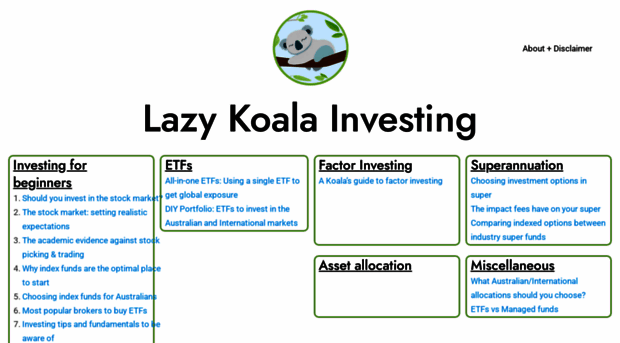 lazykoalainvesting.com