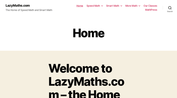 lazymaths.com