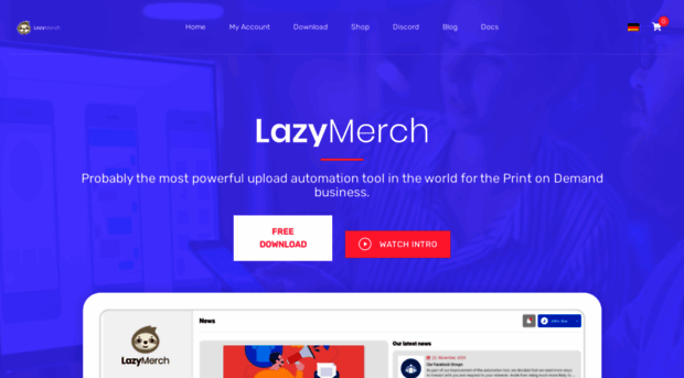 lazymerch.com