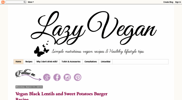 lazyveganrecipes.blogspot.com