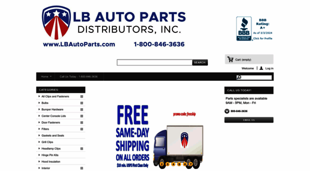 lbautoparts.com