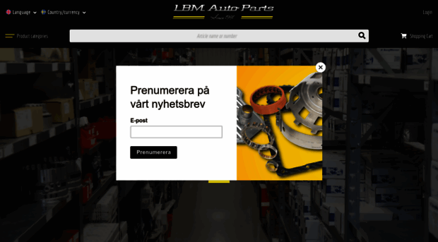 lbmautoparts.se