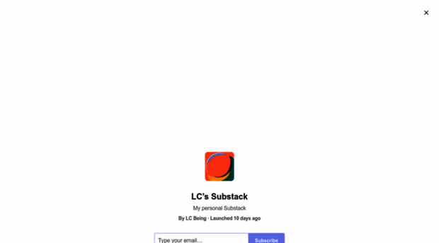 lcbeing.substack.com