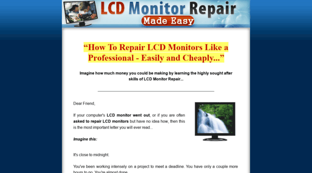 lcdmonitorrepairmadeeasy.com