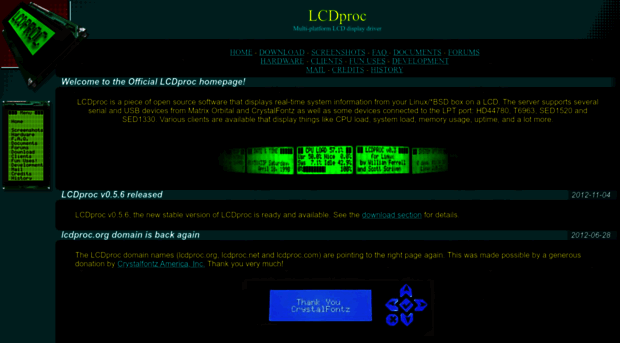 lcdproc.omnipotent.net