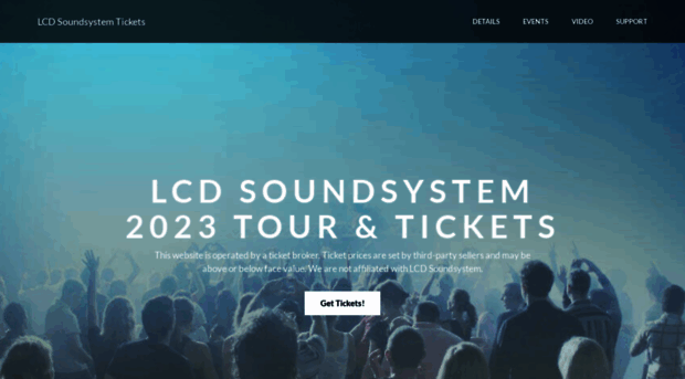 lcdsoundsystemtickets.com