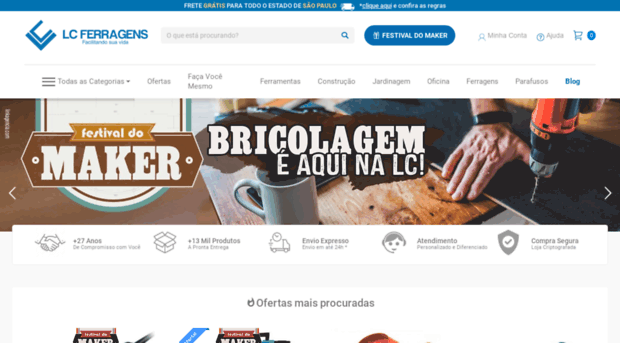 lcferragens.com.br