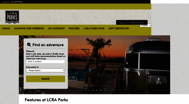 lcraparks.reserveamerica.com