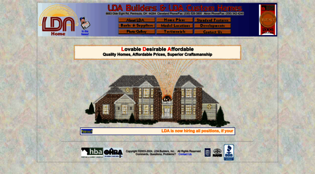 ldacustomhomes.com