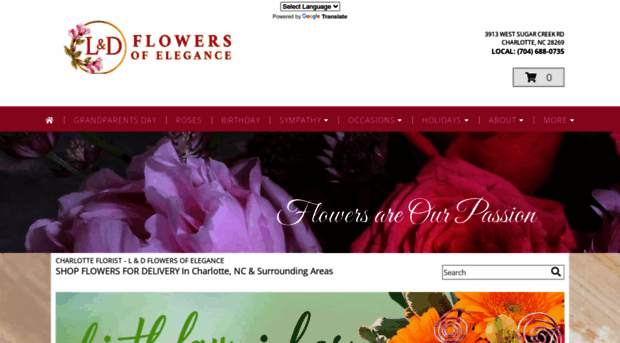 ldflowerscharlotte.com