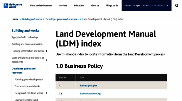 ldm.melbournewater.com.au