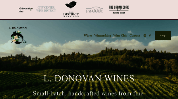 ldonovanwines.com