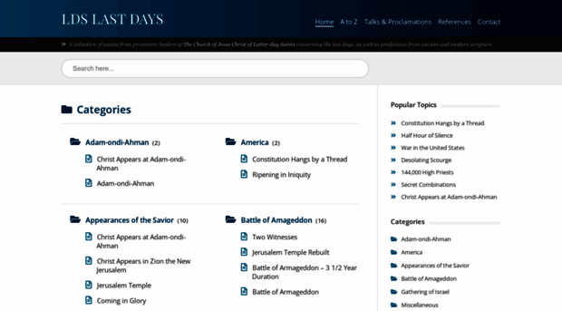 ldslastdays.com