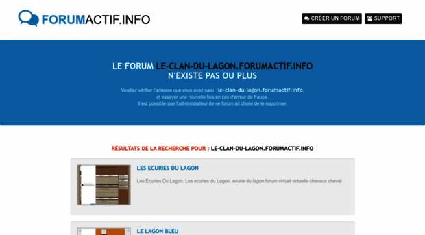 le-clan-du-lagon.forumactif.info