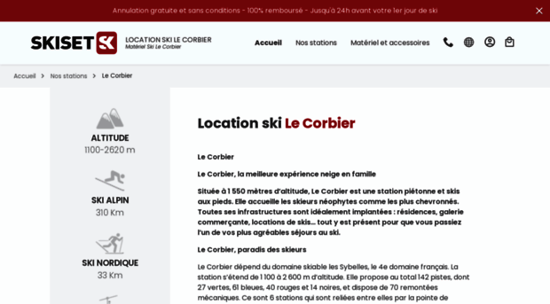 le-corbier.skiset.com