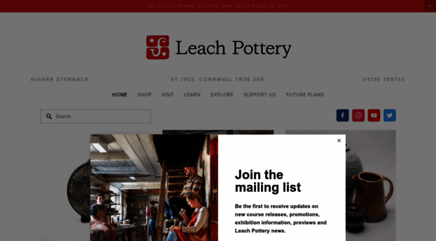 leachpottery.com