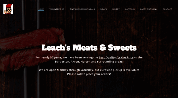 leachsmeatsandsweets.com