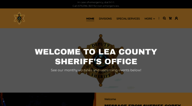 leacountysheriff.com