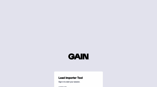 lead-importer.thisisgain.tech