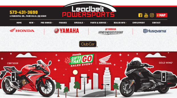 leadbeltpowersports.com