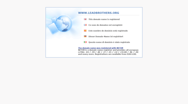 leadbrothers.org