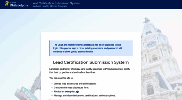 leadcertification.phila.gov
