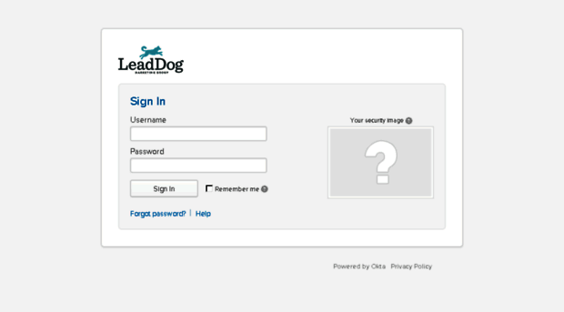 leaddogmarketing.okta.com