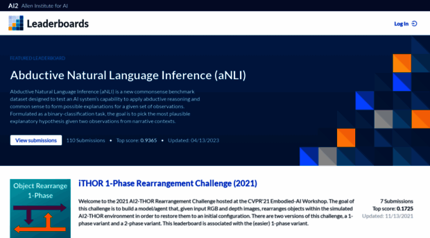 leaderboard.allenai.org