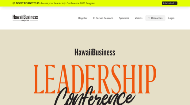 leadershipconference.hawaiibusiness.com