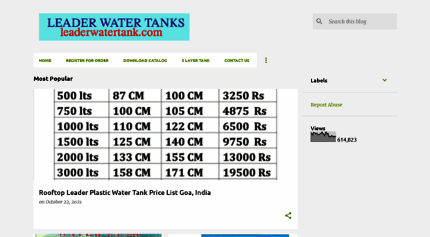 leaderwatertank.com