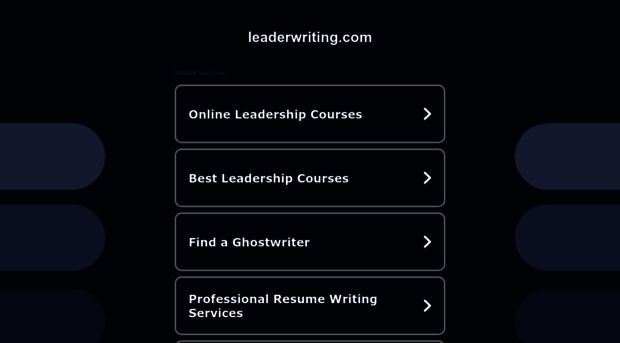 leaderwriting.com