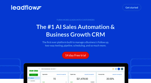leadflowcrm.io - Marketing Automation - Small B... - Lead Flow CRM