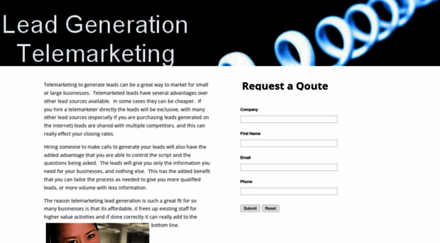 leadgenerationtelemarketing.net